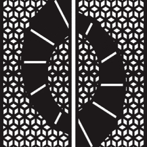 CNC Fiber Laser cutting - Wall art panels