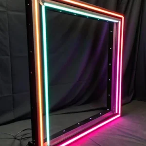 LED backlit signage frames